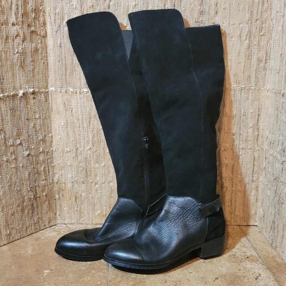 Kelsi Dagger Brooklyn Women's Vlad Knee High Boot, Black, 7.5 M US